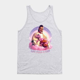 Life Finds a Way Raptor Jesus Jeff Tank Top